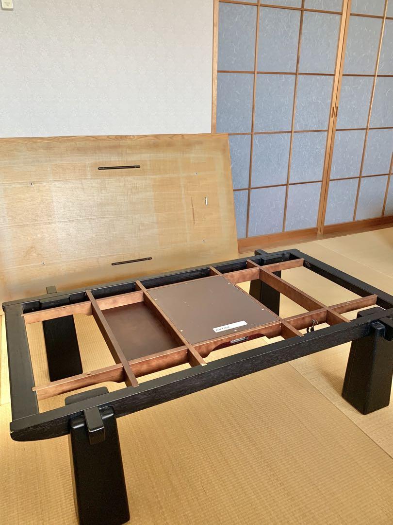 カリモク 高級家具 コタツ付き座卓
