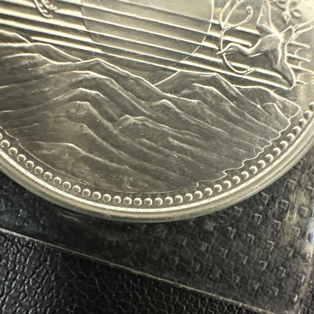 【未使用】昭和天皇御在位60年記念 10,000円 ブリスターパック 銀貨コイン