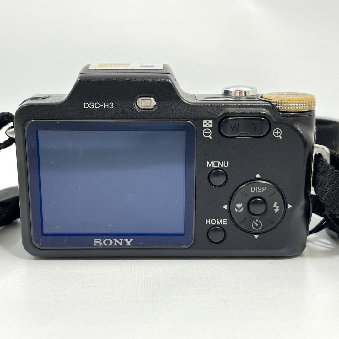 【動作OK】SONY Cyber-shot DSC-H3 デジカメ　バッテリー付
