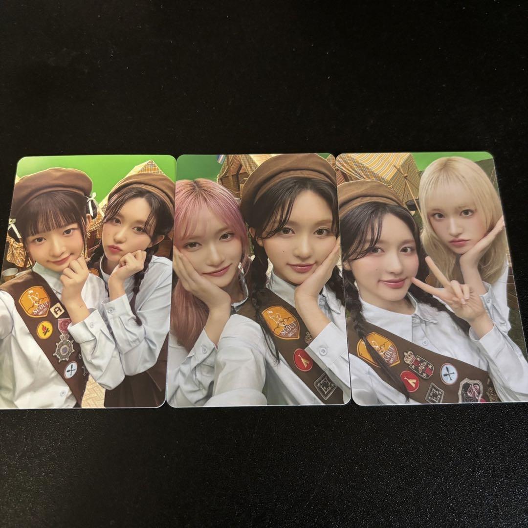 （セール）開催中 人気ブランドも続々プライス IVE ガウル ラントレ ユニット ケミ 3枚 ソウルコン SCOUT K-POP・アジア