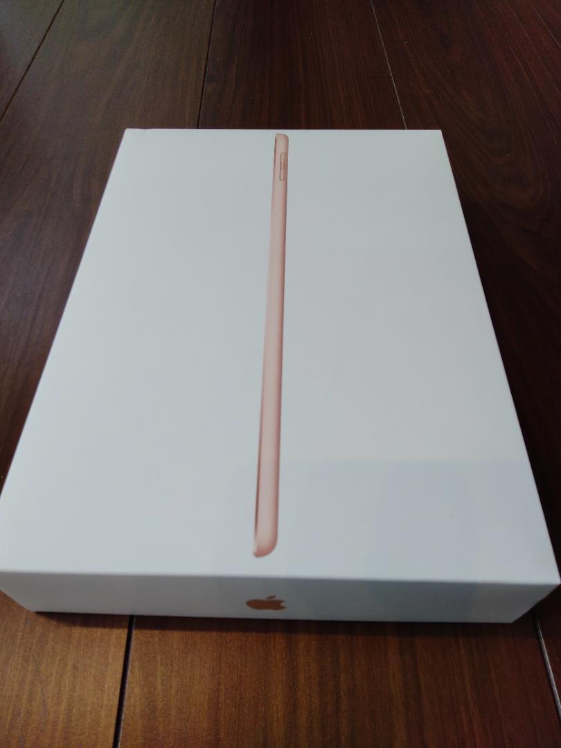 【美品/箱付き】iPad 第6世代 32GB ゴールド Wi-Fi[32GB]