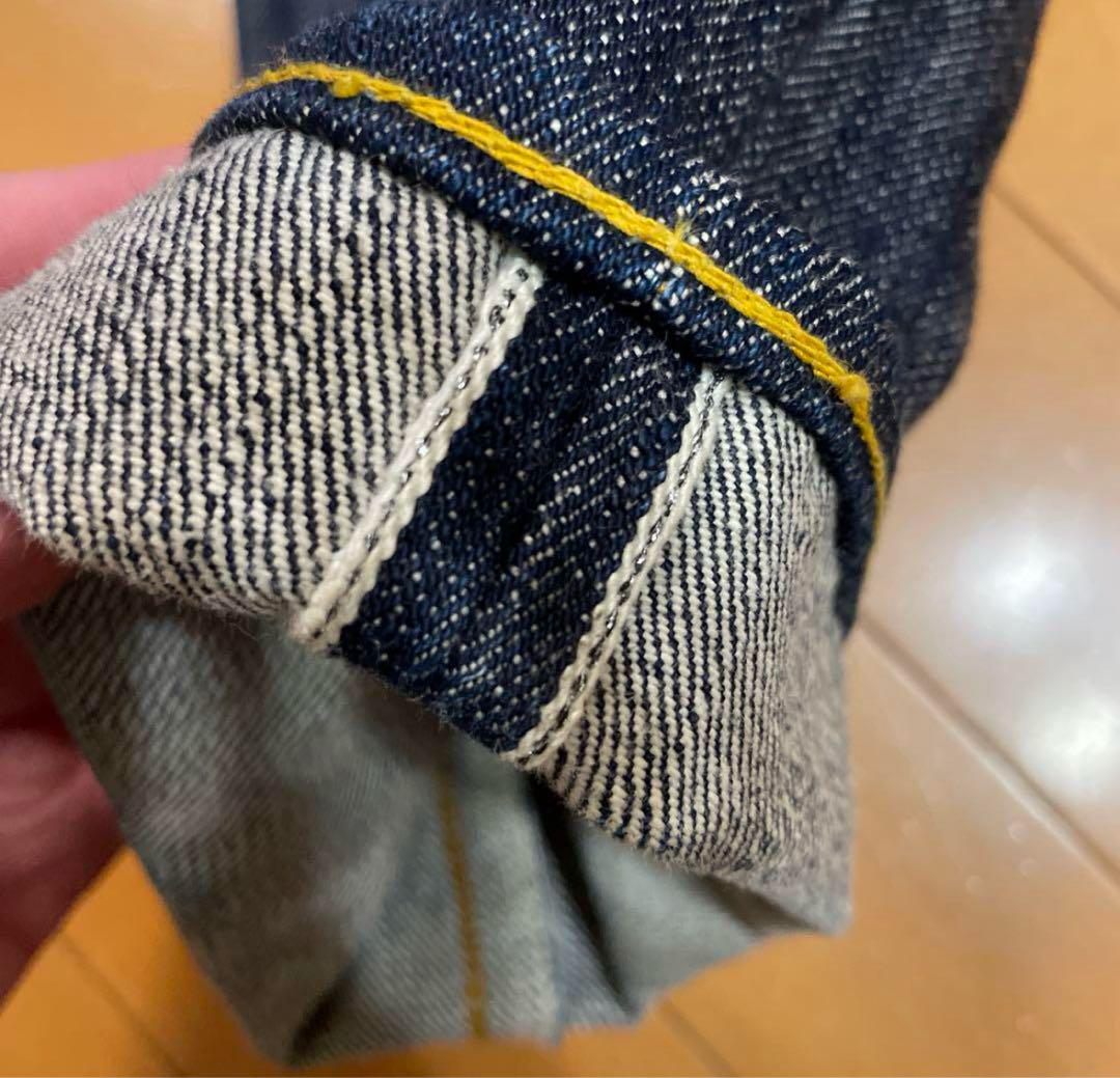 早い者勝ち　S710XXサムライジーンズ ストレートセルビッチデニム 19oz