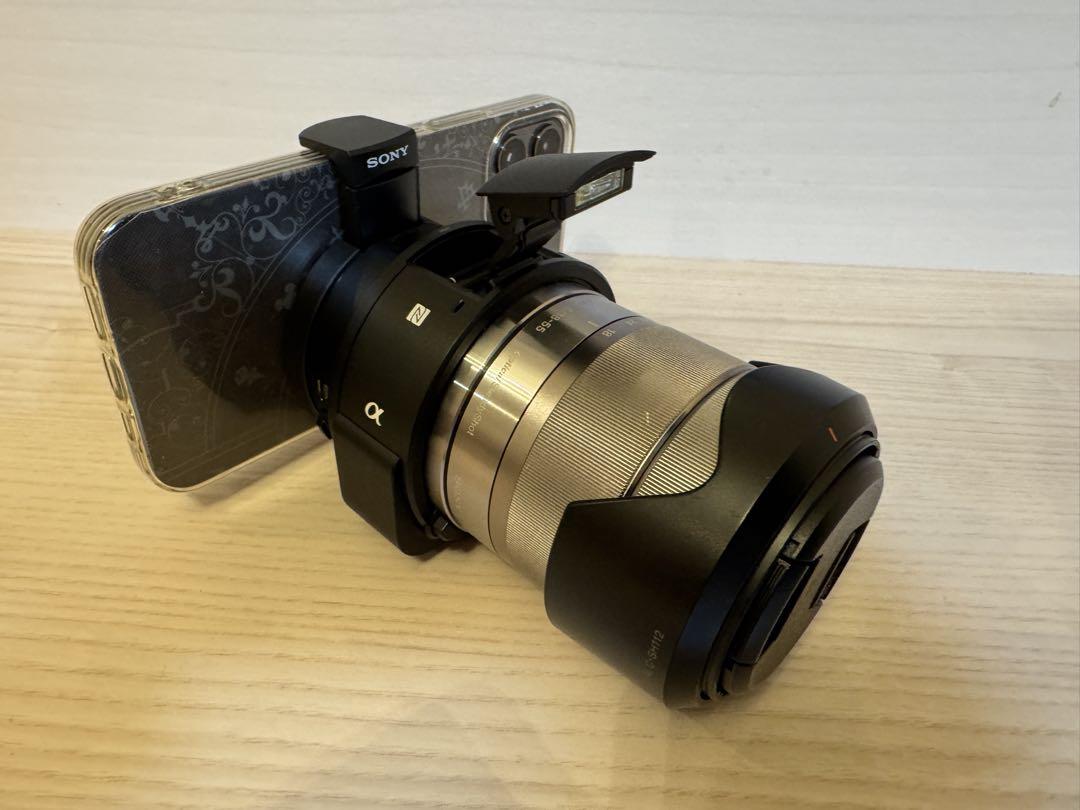 アパレル通販サイトランキング ILCE-QX1 スマホ一眼レンズが ミラーレスカメラ 2010万画素 デジタルカメラ