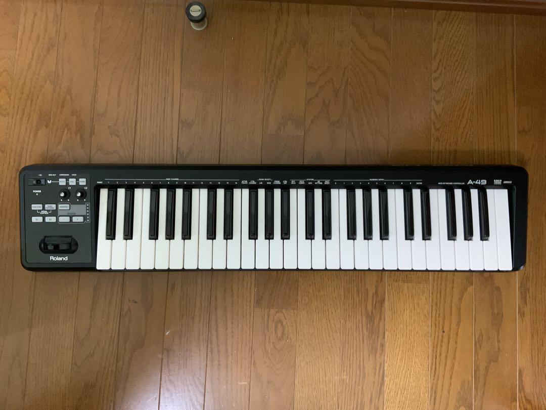 Roland A-49 MIDIキーボードAbleton Live Lite付き ROLAND A-49-BK ブラック Ableton Live Lite付属！ | サン