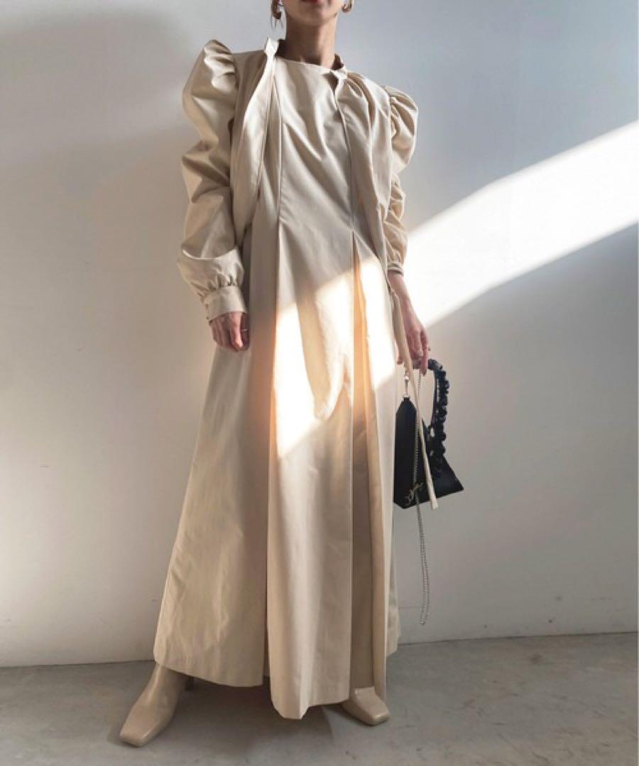 【美品】Ameri PUFF SLEEVE SET UP DRESS