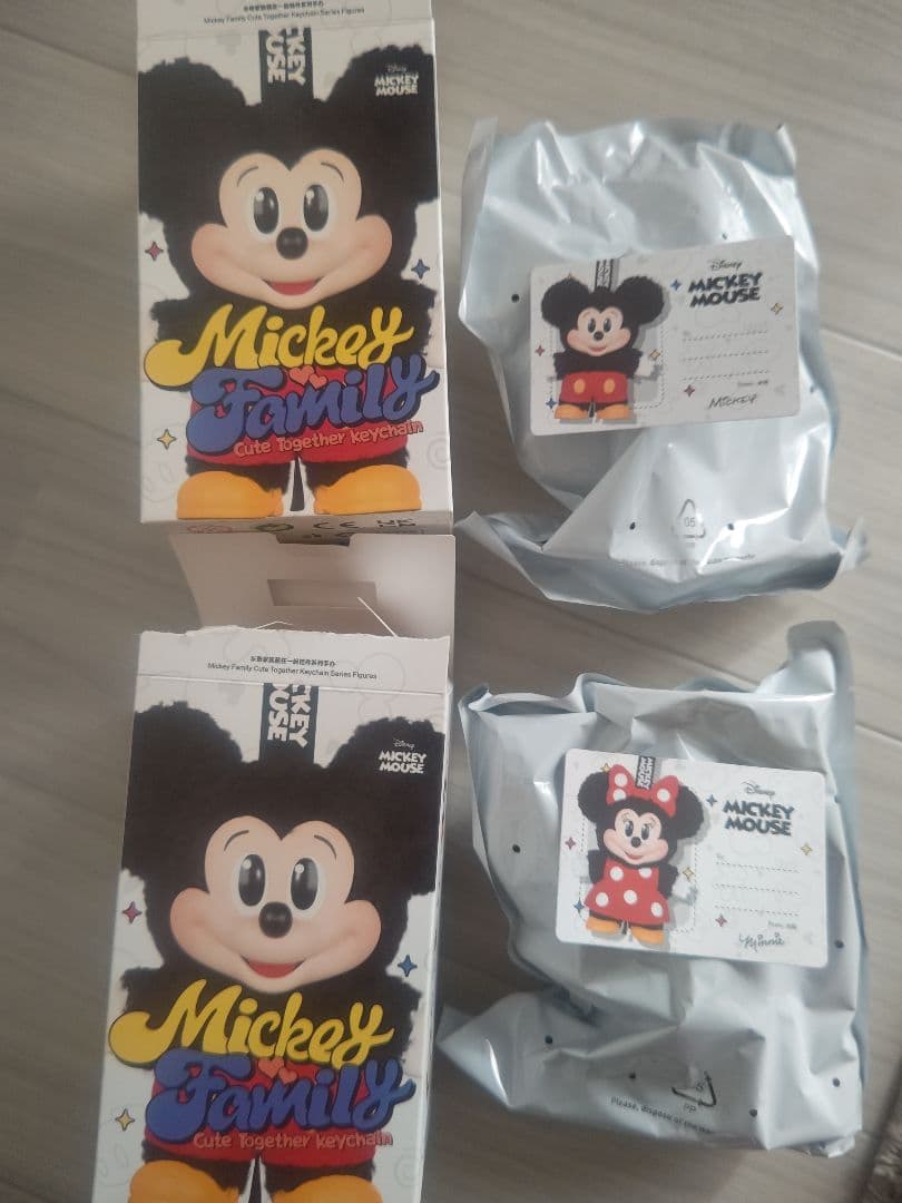 POP MART Mickey Family ミッキーとミニーのセット