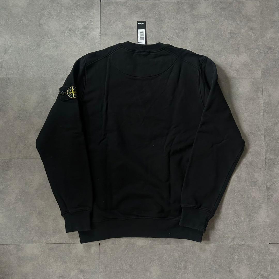 STONE  ブラック トレーナー STONE ISLAND - 【ラスト1点】6100053 / SWEAT / トレーナー・クルー