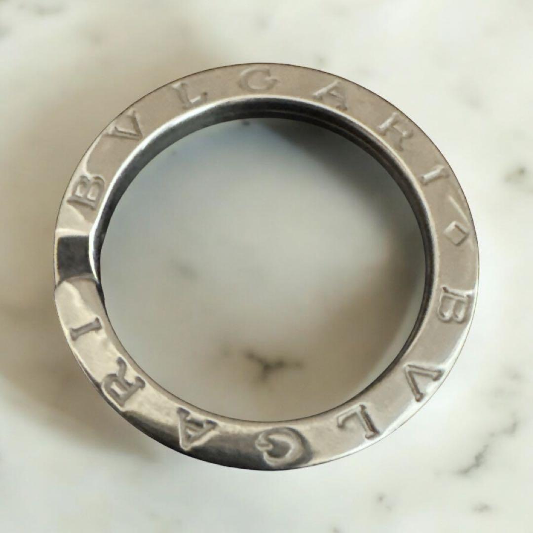 美品　BVLGARI ブルガリ キーリング シルバー925 キーホルダー　y2k