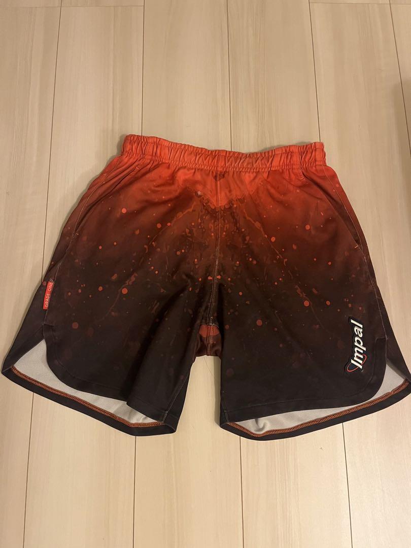 Impal スポーツショートパンツ オレンジ黒　ハンドボール 4,600円