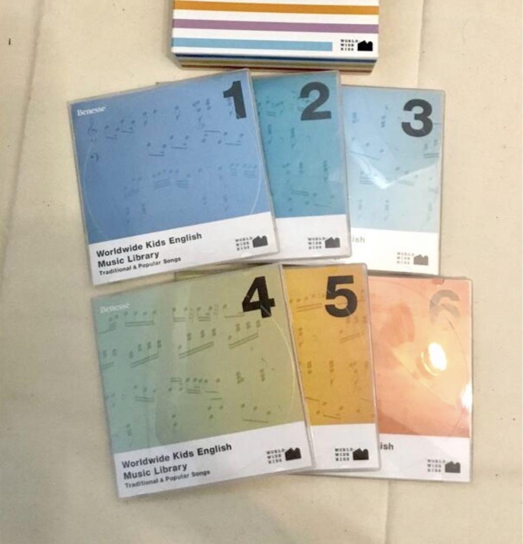ワールドワイドキッズDVD CD 本セット