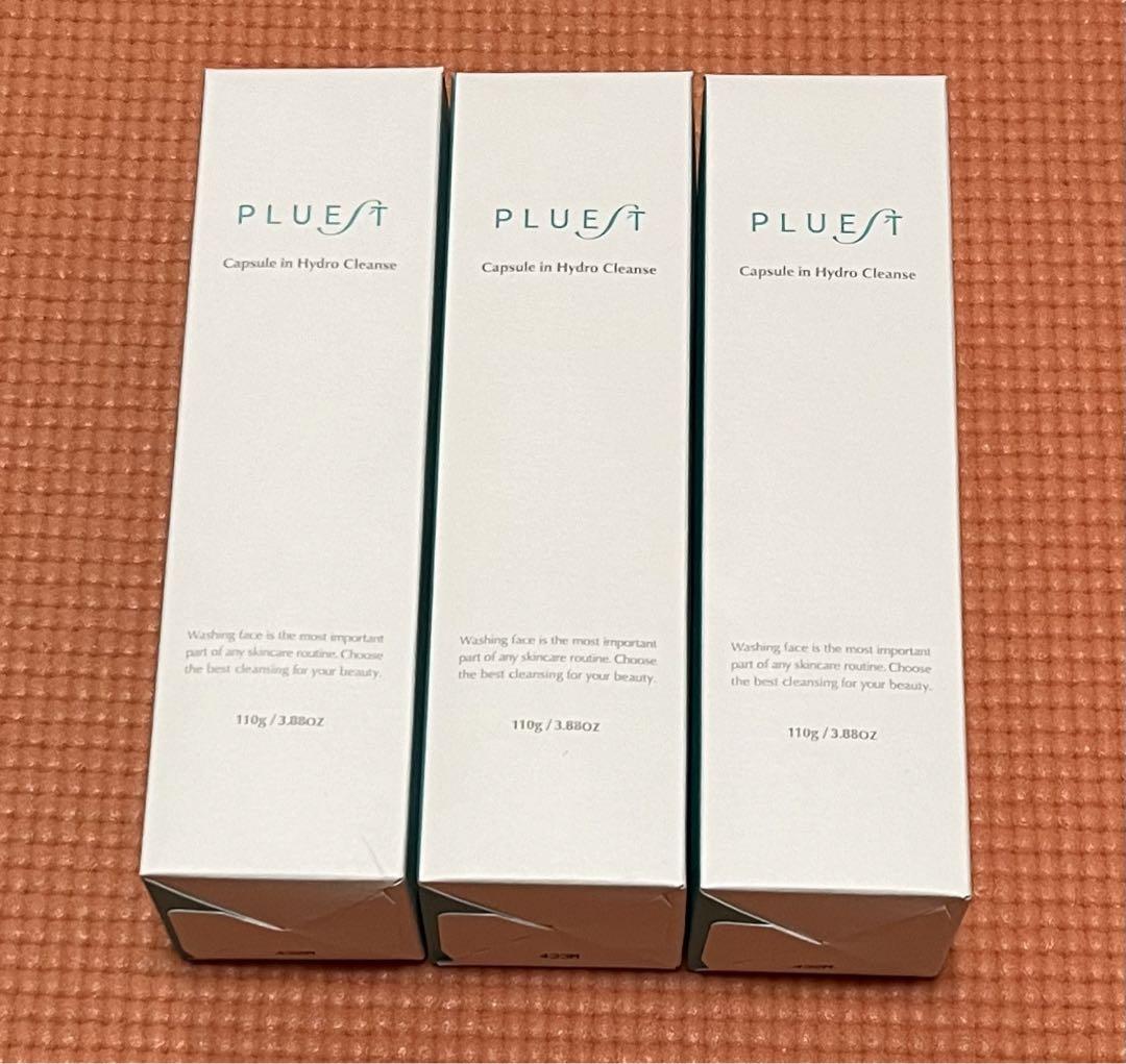 プルエスト カプセルインハイドロクレンズ 110g×3本