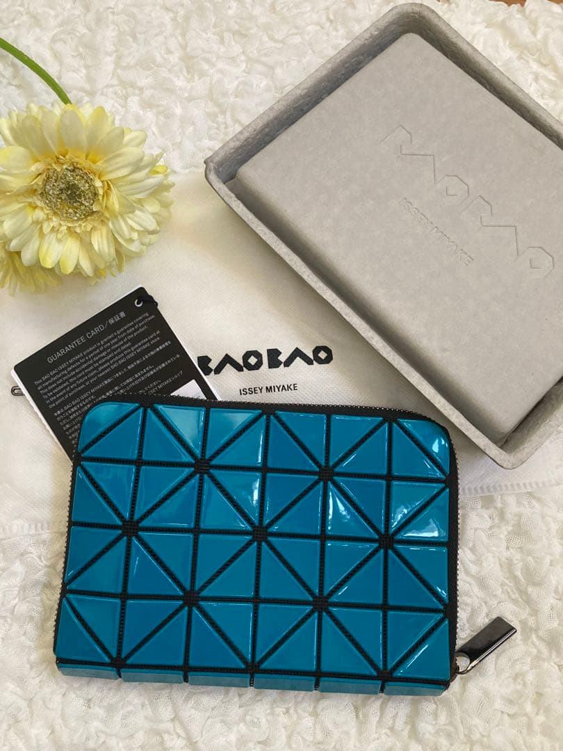 ＢＡＯＢＡＯ　バオバオ　ラウンドファスナーウォレット バイカラー　美品