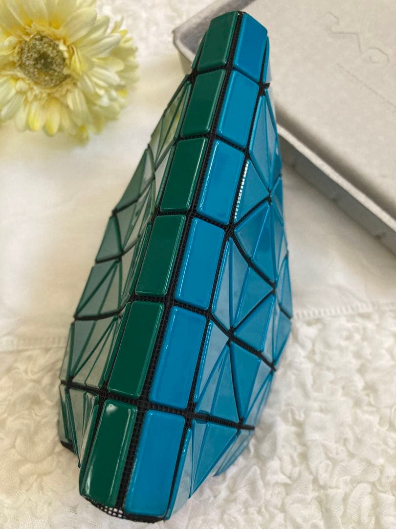 BAOBAO バオバオ ラウンドファスナーウォレット バイカラー 美品 BAOBAO バオバオ ラウンドファスナーウォレット バイカラー 美品