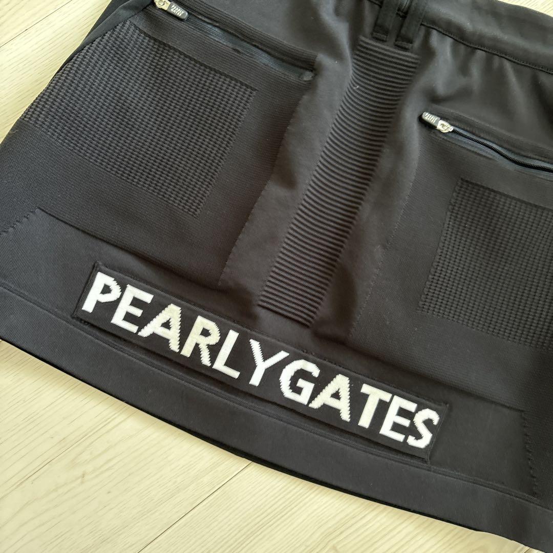 PEARLY GATES パーリーゲイツ ストレッチスカート ネイビー系