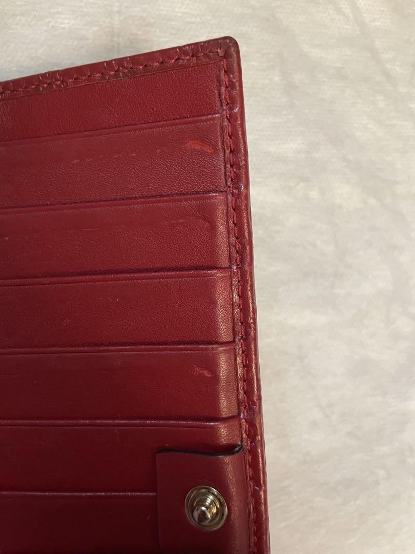 GUCCI レッド 二つ折り財布