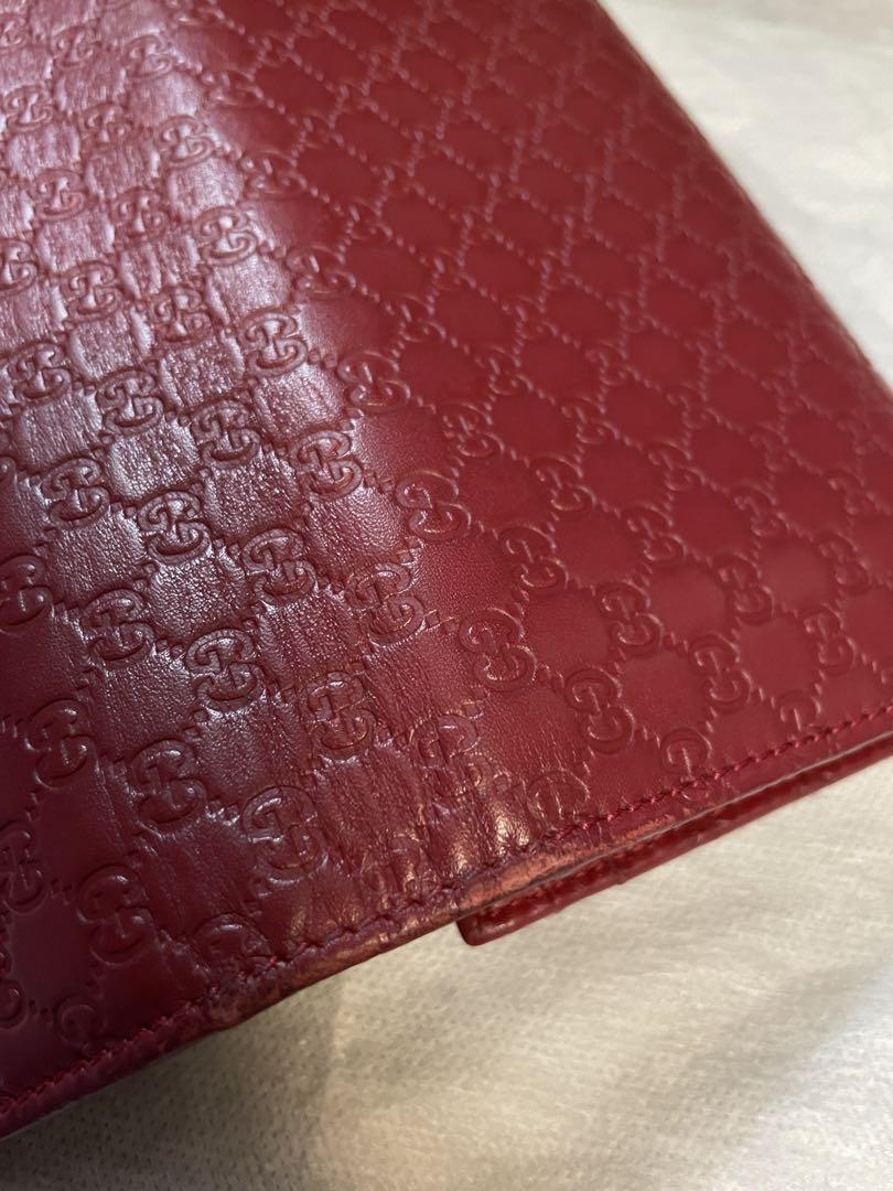 GUCCI レッド 二つ折り財布