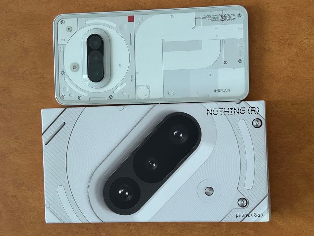 【美品】Nothing Phone (3a) 本体 ホワイト