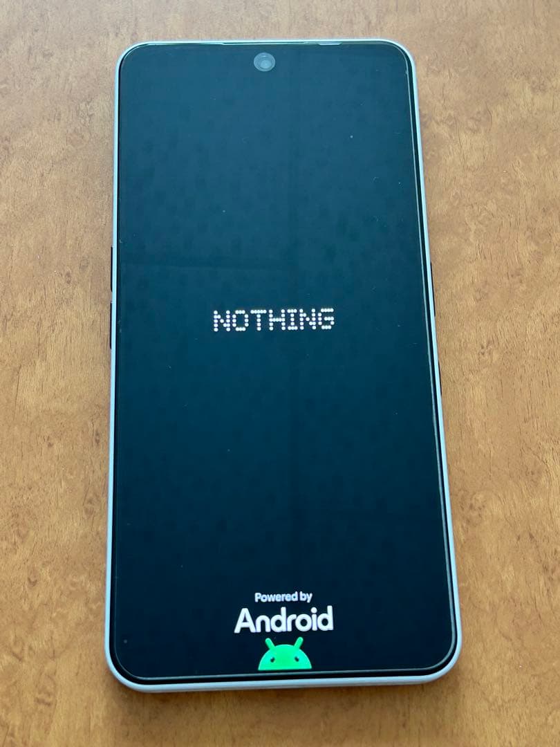 【美品】Nothing Phone (3a) 本体 ホワイト
