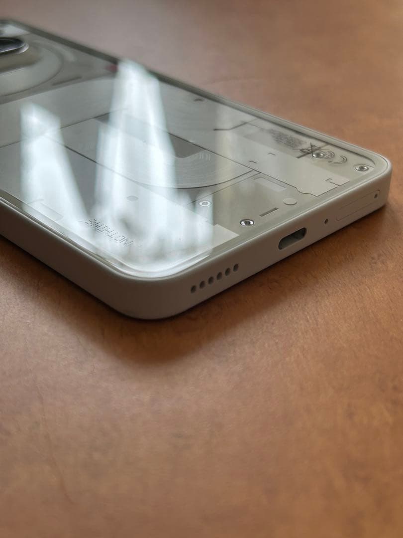 【美品】Nothing Phone (3a) 本体 ホワイト