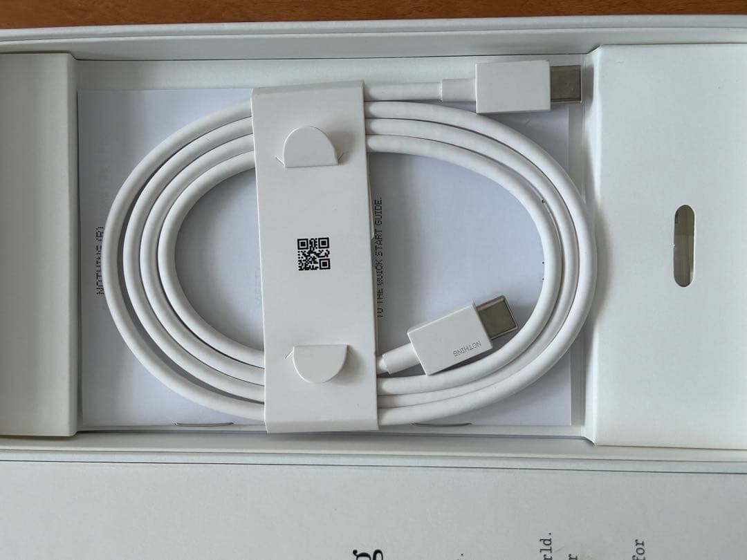 【美品】Nothing Phone (3a) 本体 ホワイト