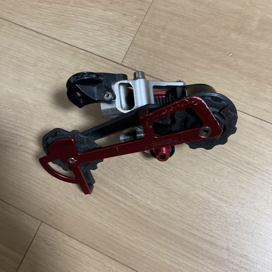 【限定カラー】SRAM XO 9S リアディレイラー レッド/ブラック