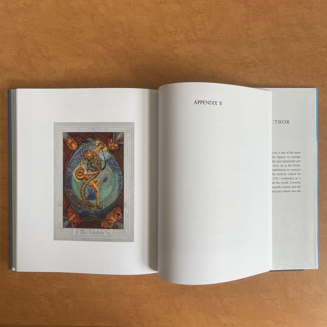 洋書 THE BOOK OF THOTH (Egyptian Tarot)