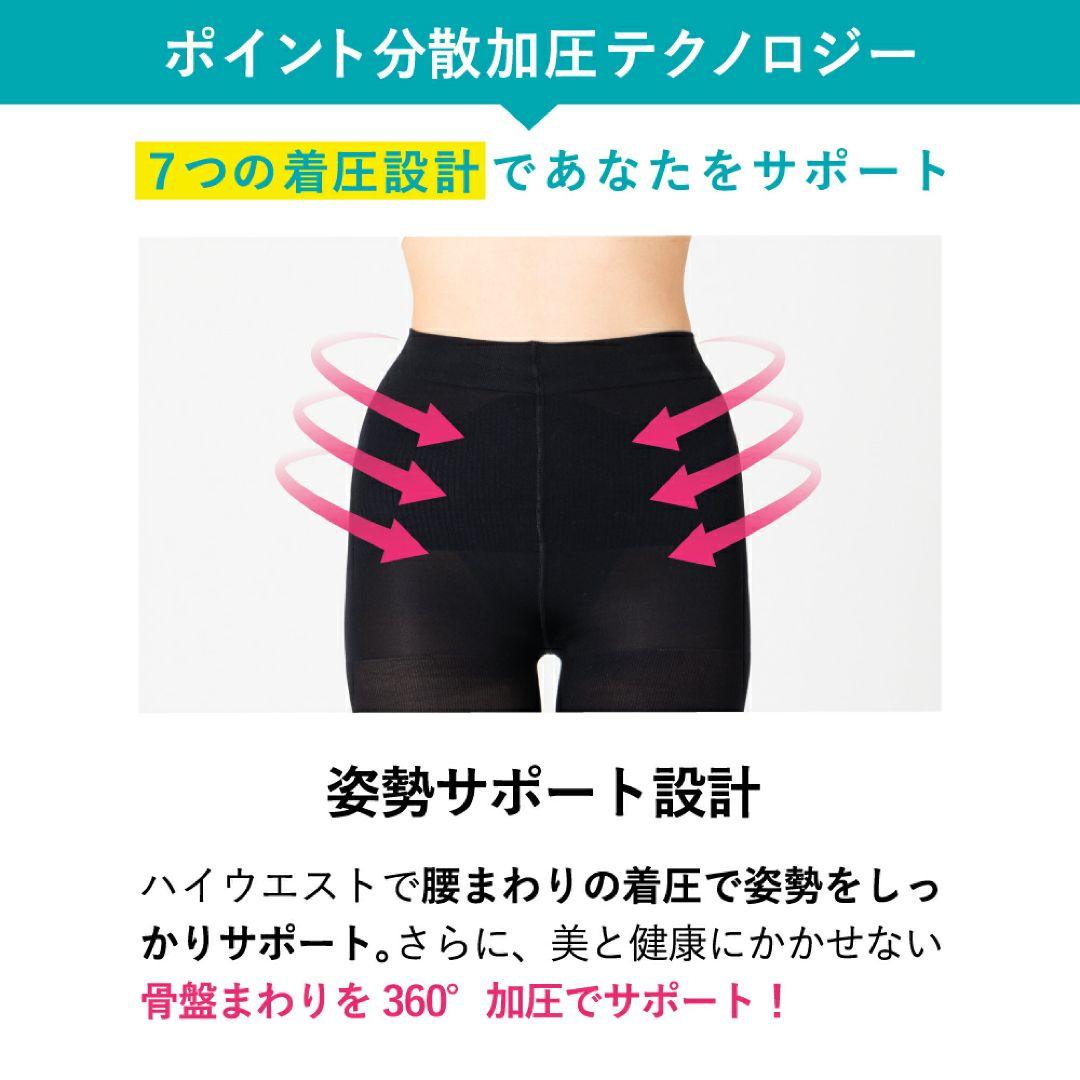 キュレットスリムレギンス（２枚セット）
