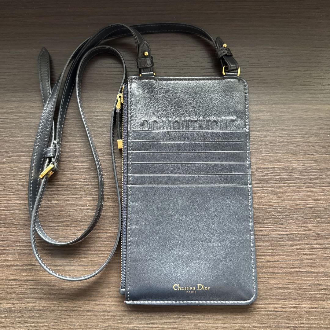 Diorディオール トロッター ショルダー フォンフォルダー スマホ
