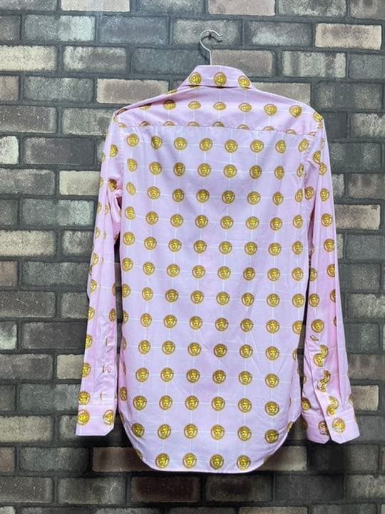 安全安全ヴェルサーチ VERSACE メンズ シャツ カジュアルシャツ
