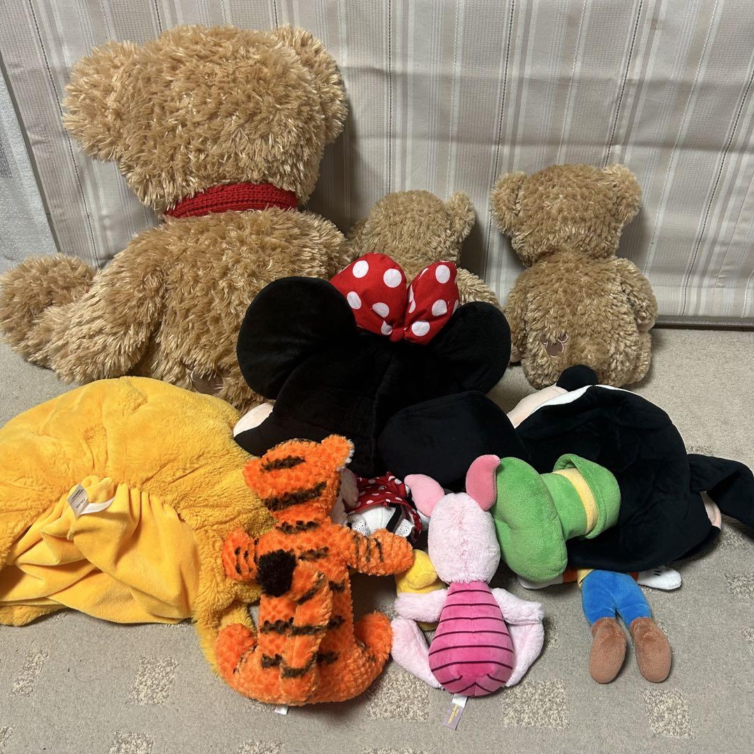 ディズニー　ぬいぐるみ　ファンキャップ　まとめ売り