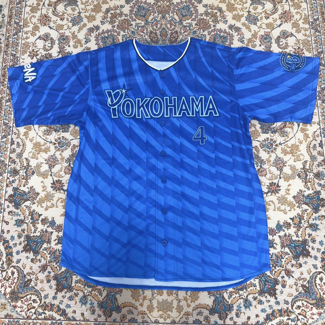 #4 度会 隆輝☆横浜DeNAベイスターズ☆ハイクオリティーレプリカユニ L