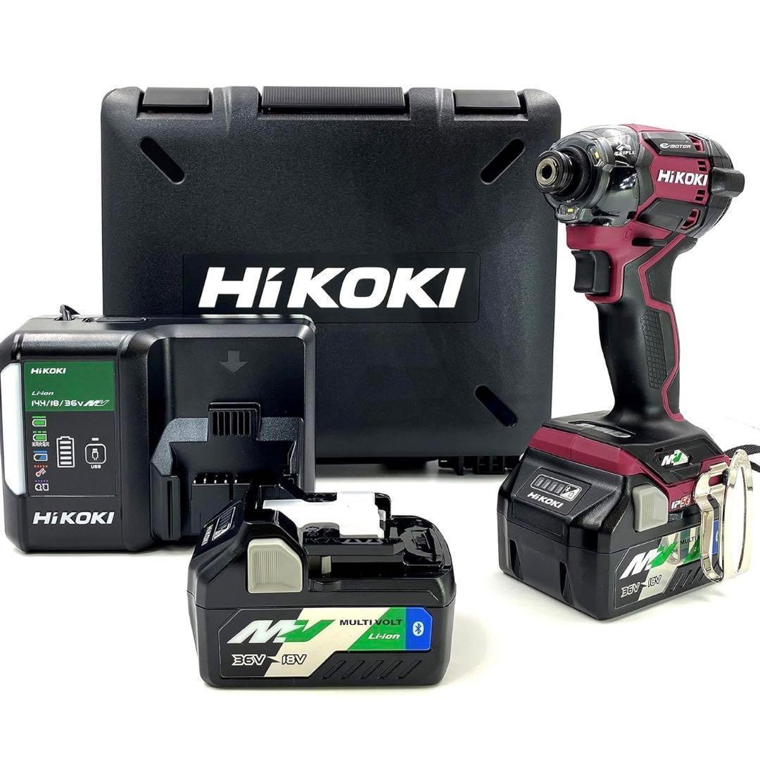 限定色　ハイコーキ　36v インパクト　WH36DC 2XPRS フレアレッド