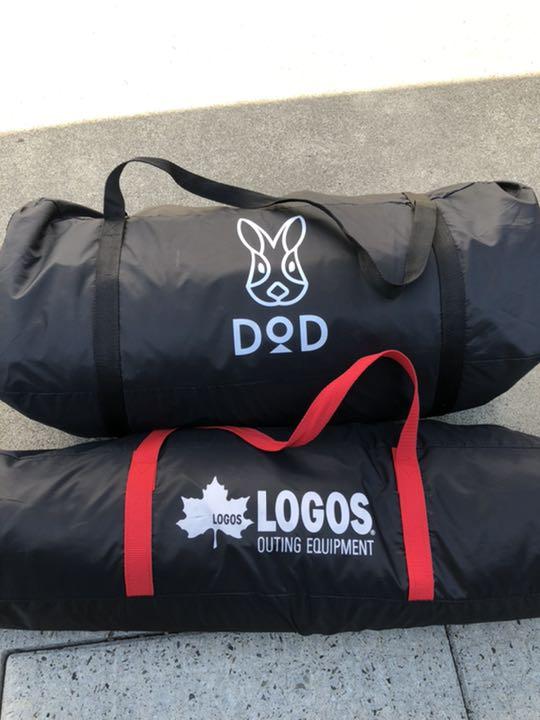 希少)DOD ワンポールテント　ブラック　タープ　シート　セット