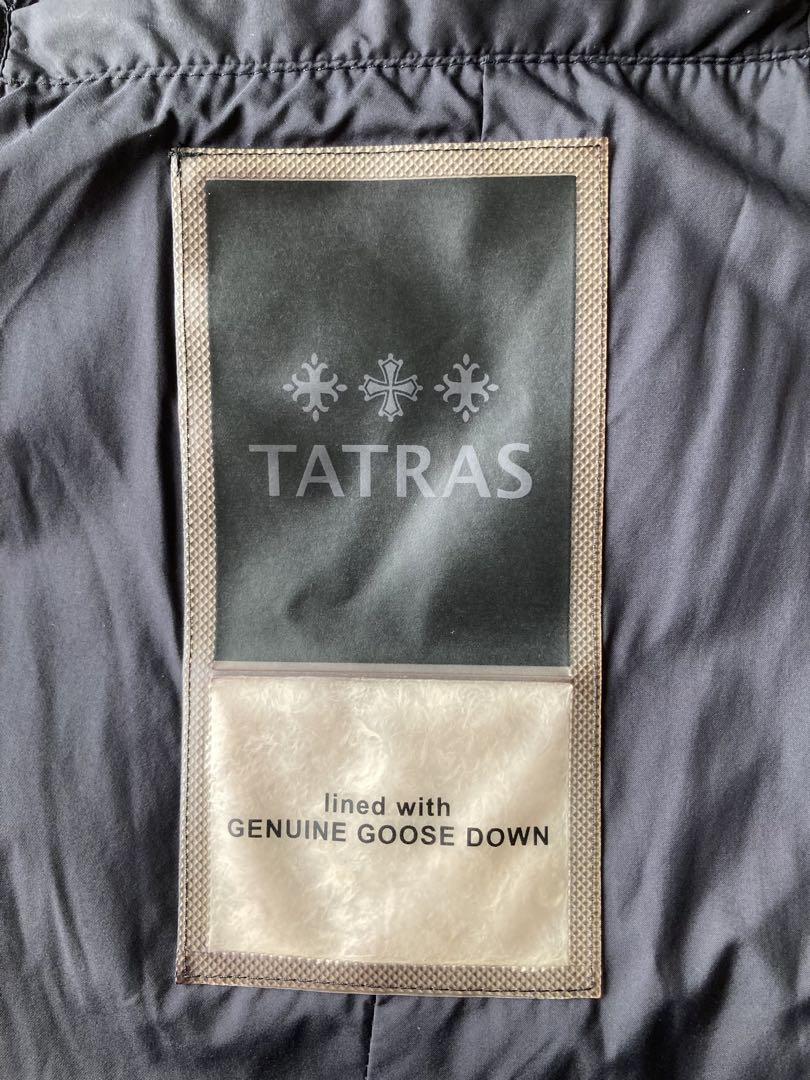 TATRAS ノーブル別注ロングダウン グレー Mサイズ