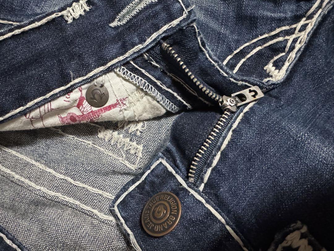 【希少】True Religion Joey Super T 太ステッチ　フレア