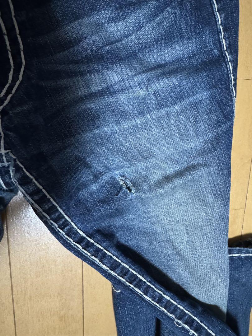 【希少】True Religion Joey Super T 太ステッチ　フレア
