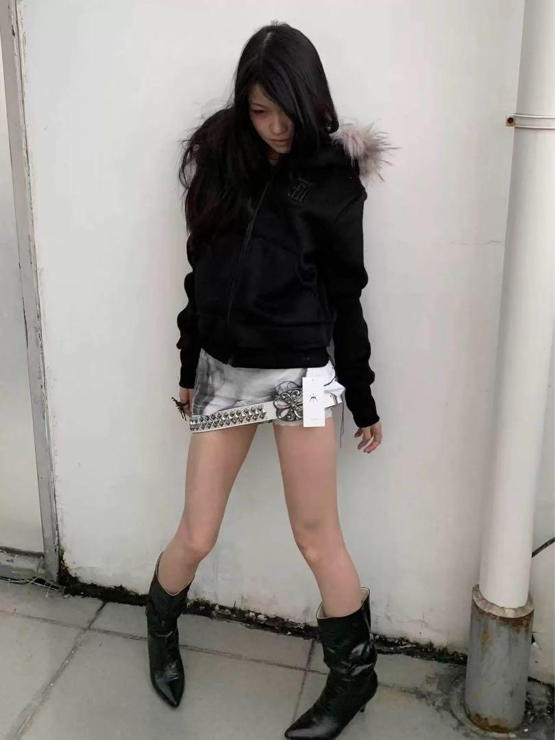 no E mosen*新品 人間ジャケット パーカー y2k