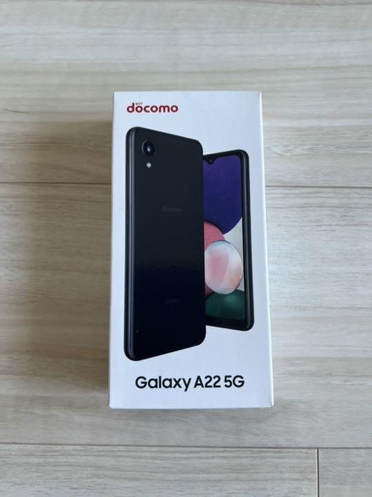 Galaxy A22 5G 64GB ブラックSC-56B