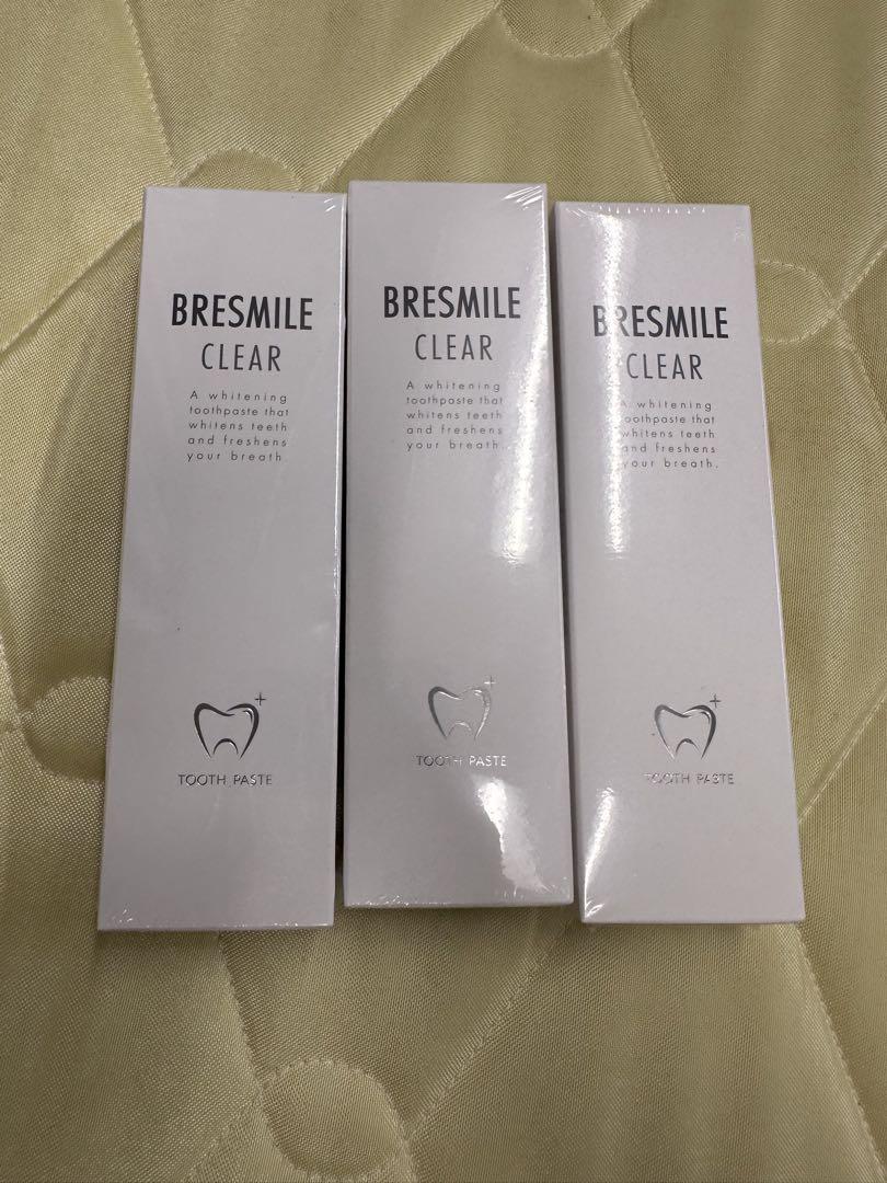 BRESMILE CLEAR 歯磨き粉 3本セット