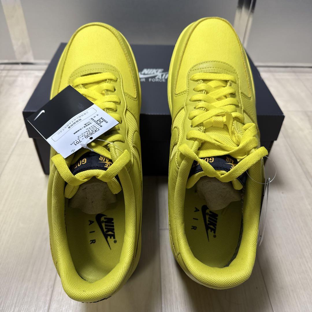 【新品】 NIKE AIR FORCE 1 GORE-TEX【29.5cm】黄色