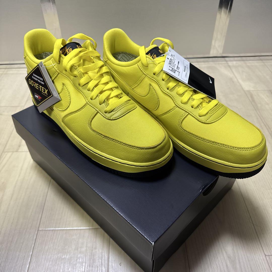 【新品】 NIKE AIR FORCE 1 GORE-TEX【29.5cm】黄色