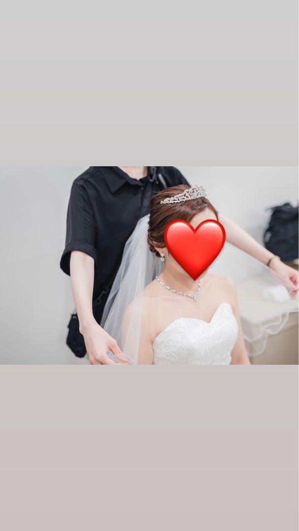 ウェディング ネックレス イヤリング セット