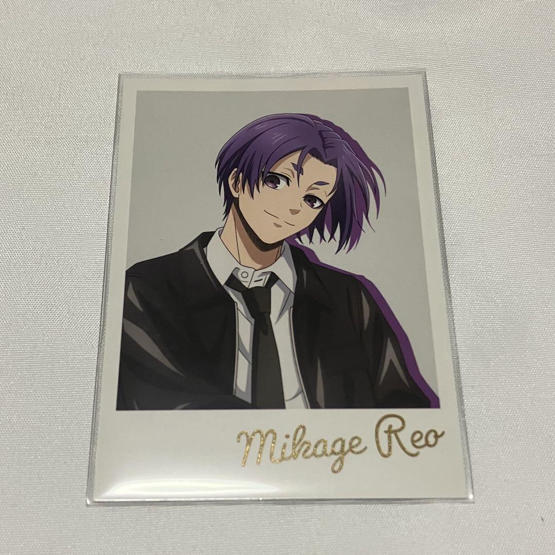 ブルーロック iD ブロマイド 当選品 御影玲王 玲王 ブルーロック casual ver. 御影玲王 インスタントフォト風