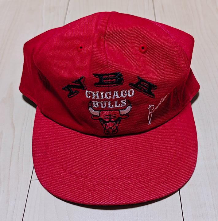 デッドストック☆90s NBA CHICAGO BULLS シカゴ ブルズ ロゴ刺繍