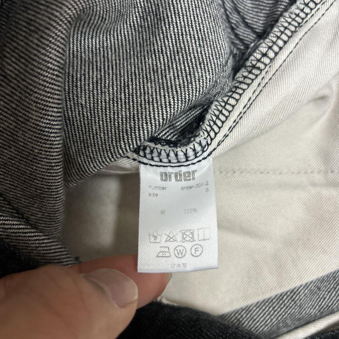 ★大人気デザイン★ Order デニム　ジーンズ　パンツ　Sサイズ　日本製