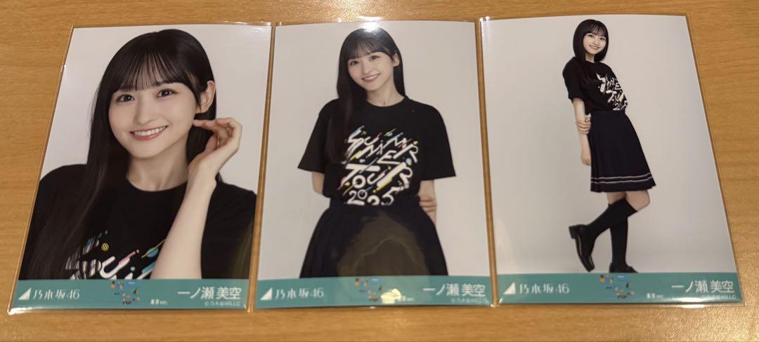乃木坂46 生写真 一ノ瀬美空 真夏の全国ツアー2025Tシャツ東京