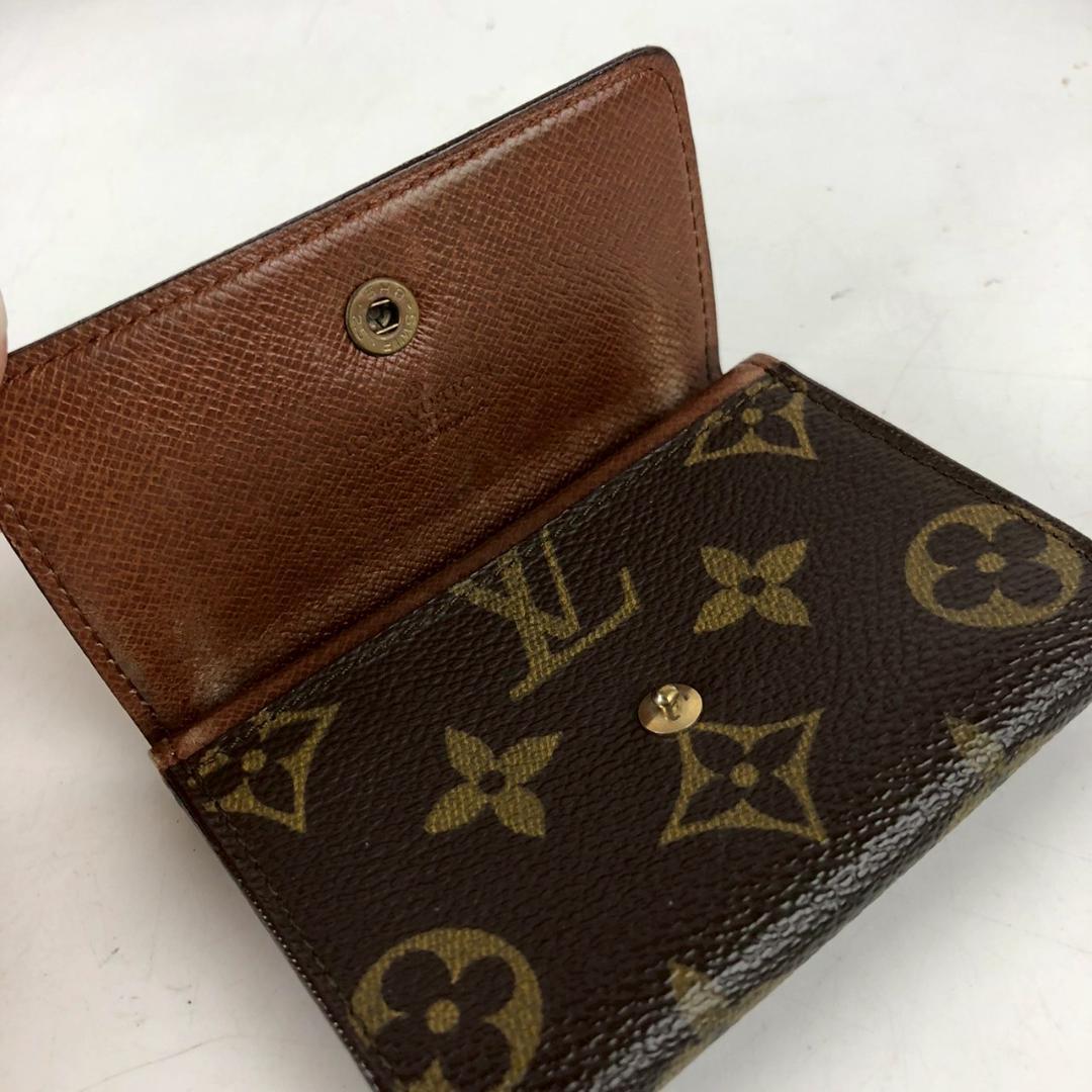 ルイヴィトン モノグラム ポルトモネ プラ コインLOUIS VUITTON