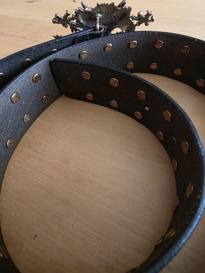 ★美品 ヴィヴィアンタム ベルト レザー 龍 ドラゴン スタッズ サークル M DRAGON BELT ｜VIVIENNE TAM（ヴィヴィアンタム）公式オンライン