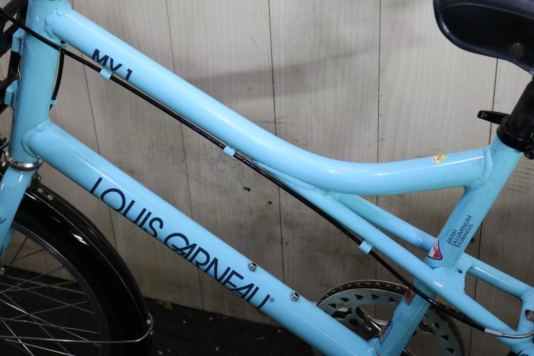 ルイガノ LGS-MV1 20インチ7速 410mm minivelo BLUE