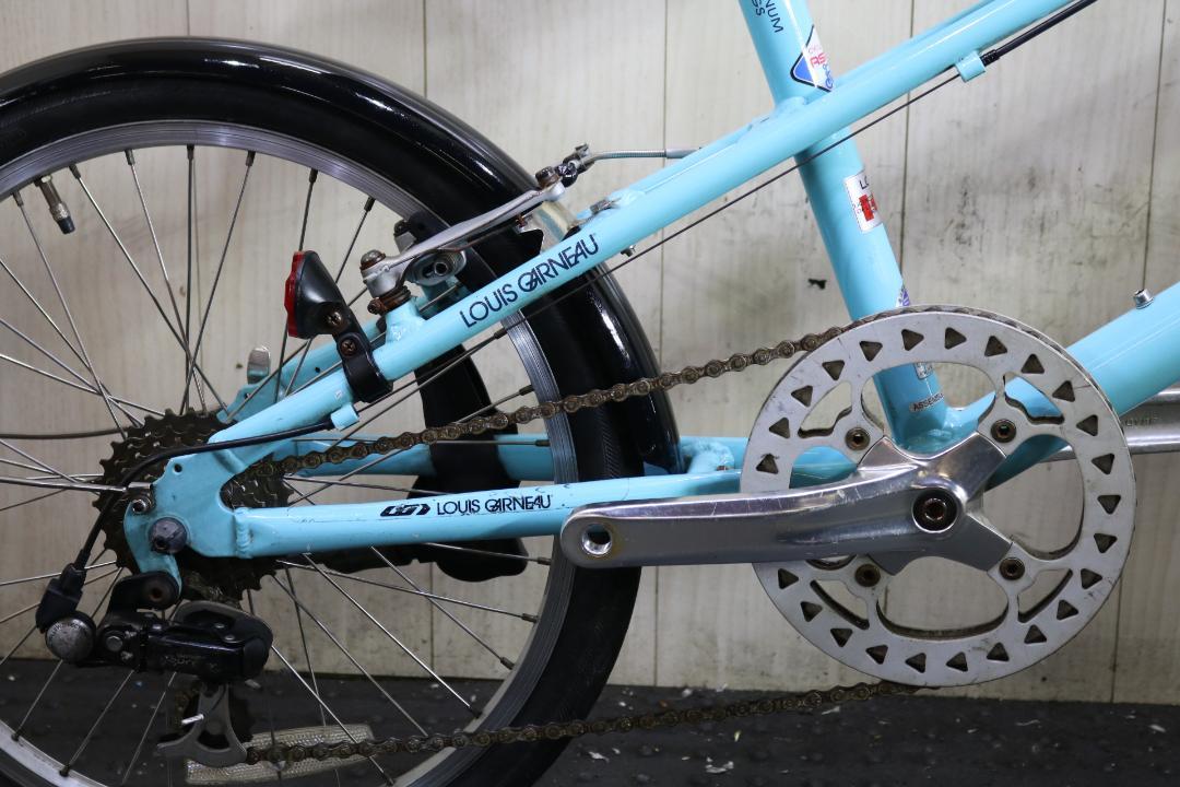 ルイガノ LGS-MV1 20インチ7速 410mm minivelo BLUE